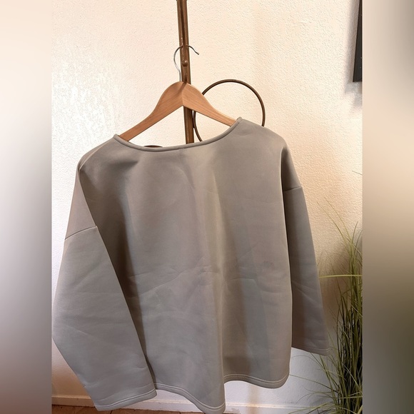 STYLEWE Long Sleeve Top Women Multiple Sizes Gray - Picture 10 of 10